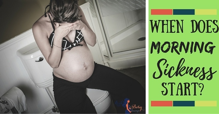 When does morning sickness start
